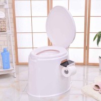 Elderly Toilet Pregnant Woman Movable Chair Adult Portable Plastic Toilet Chair Portable Travel Toilet for Camping and Hiking