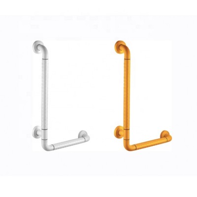 LQS Rehabilitation Therapy Supplies L-shaped ABS Grab Bar Handrail